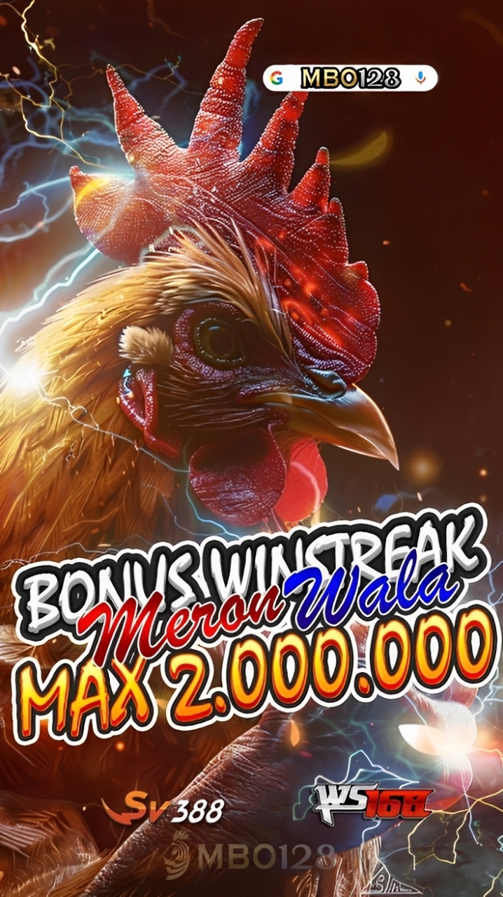 MBO128: BONUS WINSTREAK MERON & WALA MAX 2 JUTA