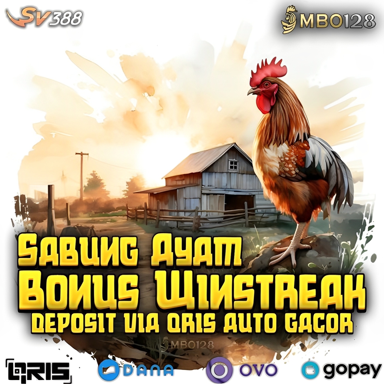 SABUNG AYAM SV388 LINK YANG VIRAL BERSAMA MBO128